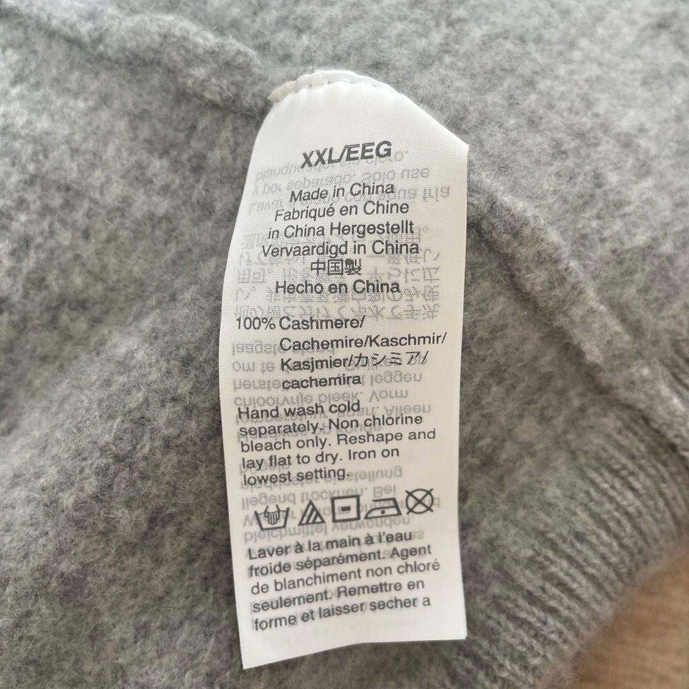 100% Cashmere J. Crew Waffle-Knit Cardigan - Picture 8 of 8